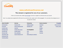 Tablet Screenshot of catholicearthcareoz.net